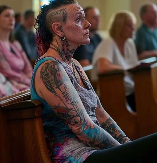 I saw an adult woman with many piercings and tattoos in church, and I felt uncomfortable. Am I wrong to think there are standards?